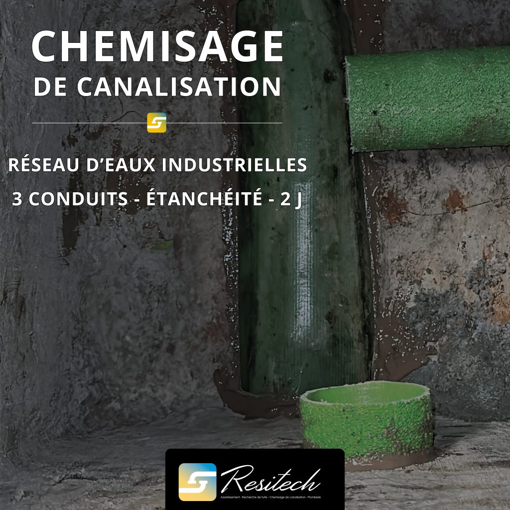 chemisage site industriel - usine - chemisage specifique